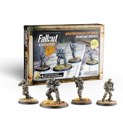 Fallout Wasteland Warfare - Brotherhood Of Steel - Frontline Knights