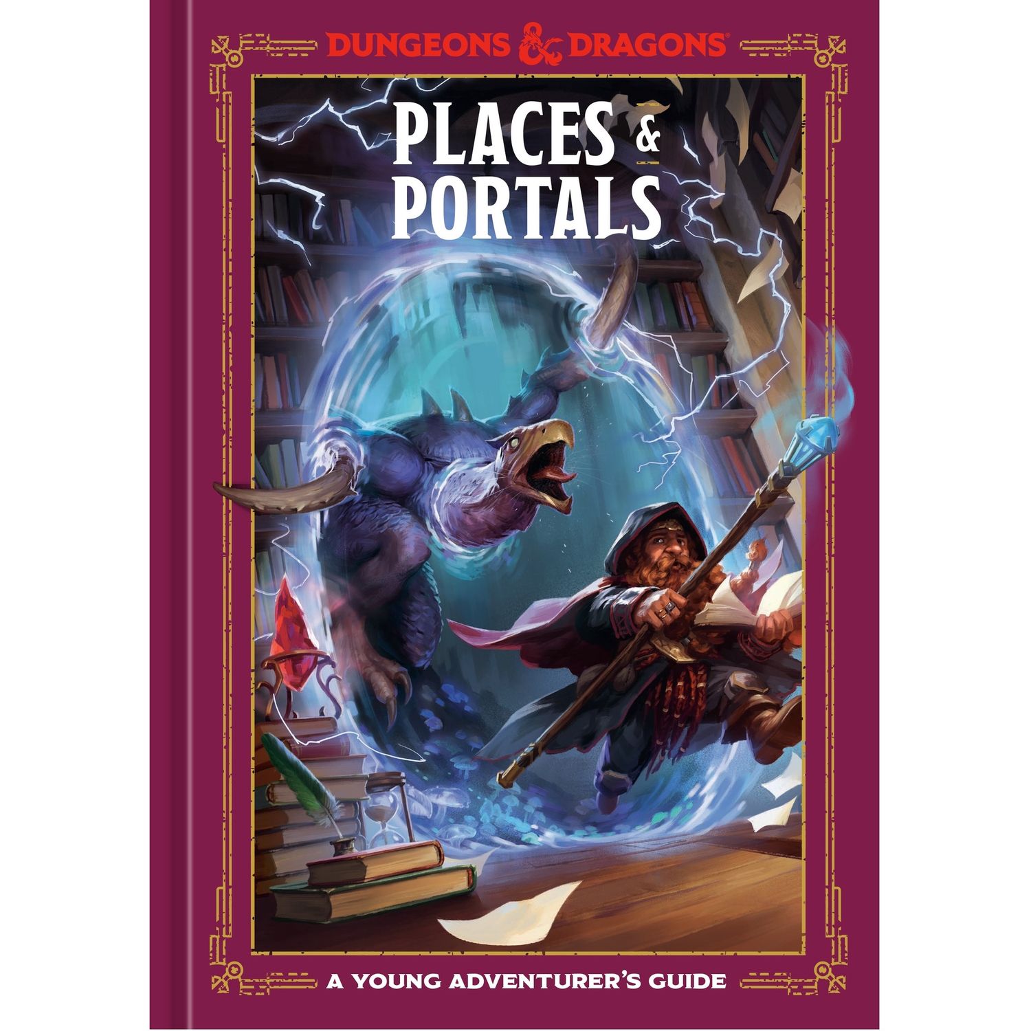 D&amp;D Dungeons &amp; Dragons: Places &amp; Portals A Young Adventurer&#39;s Guide