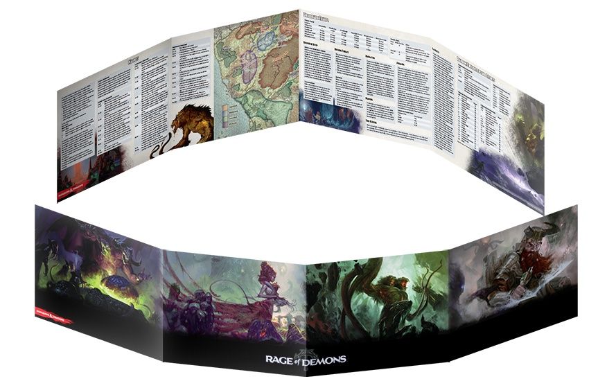 D&amp;D Rage of Demons DM Screen