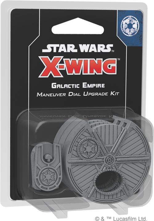 Star Wars X-wing 2nd Edition Galactic Empire Maneuver Dial Upgrade Kit