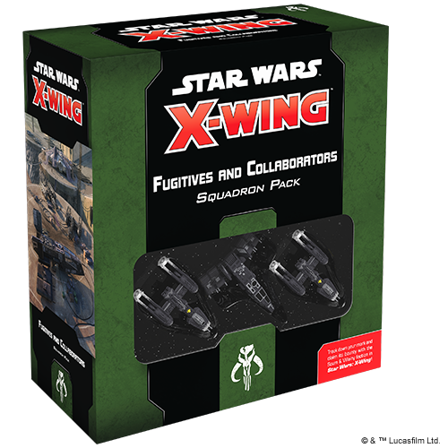 Star Wars X-Wing 2nd Edition Fugitives and Collaborators Squadron Pack Star Wars X-Wing 2nd Edition Fugitives and Collaborators Squadron Pack