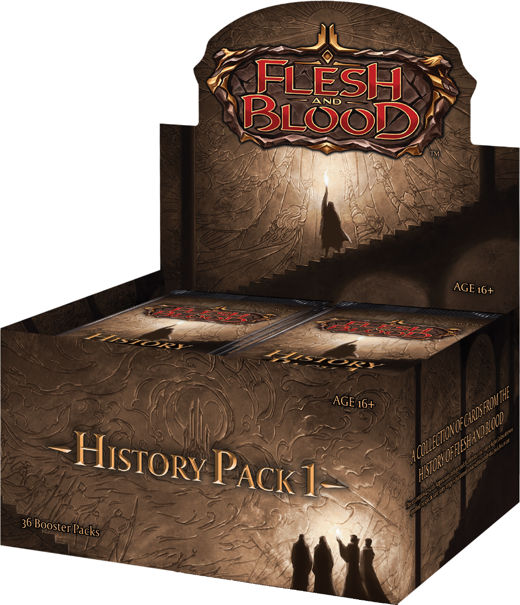 Flesh and Blood History Pack 1 Booster Display