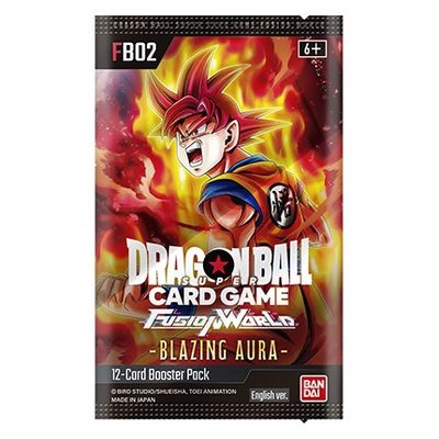 Dragon Ball Super Card Game Fusion World [FB02] Booster - Blazing Aura