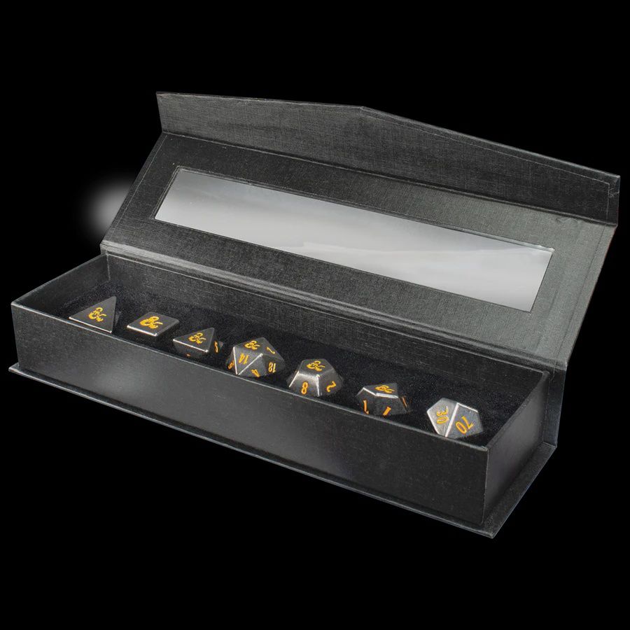 D&amp;D Heavy Metal Realmspace RPG 7 Dice Set