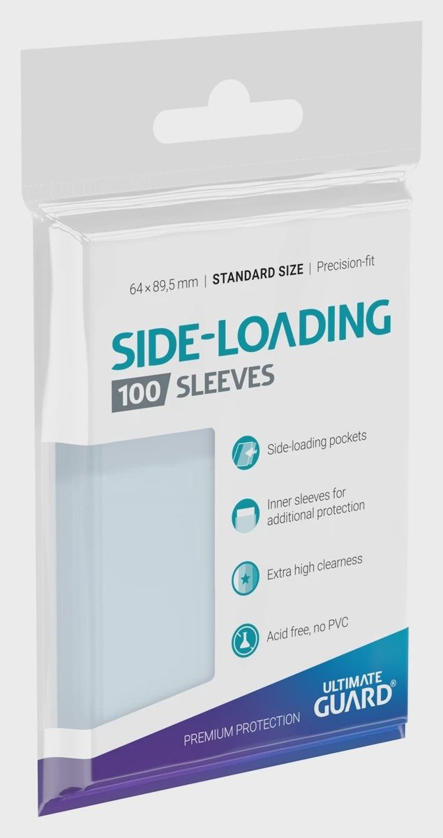 Ultimate Guard Precise-Fit Side Loading Standard Size (100) Sleeves