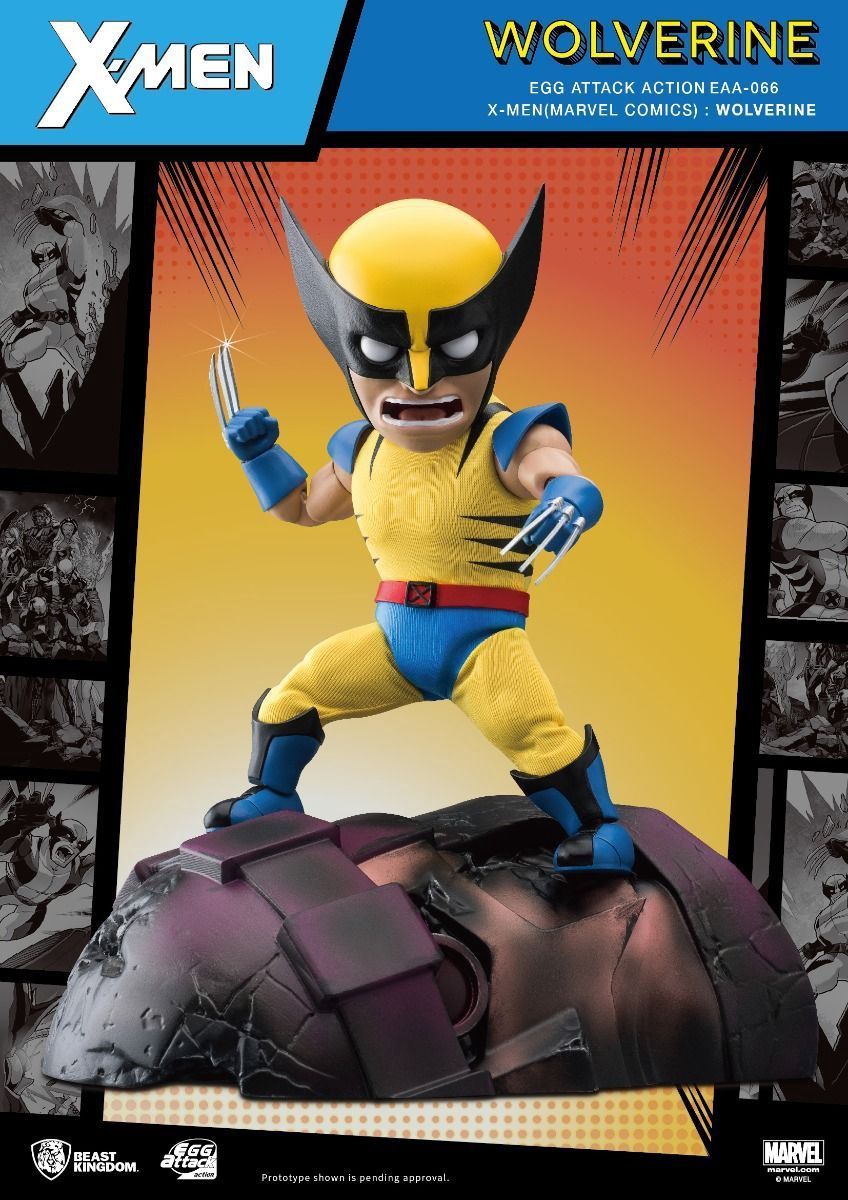 Beast Kingdom Egg Attack Action X Men Wolverine Regular Edition