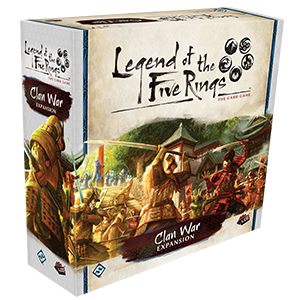Legend of the Five Rings LCG Clan War Expansion