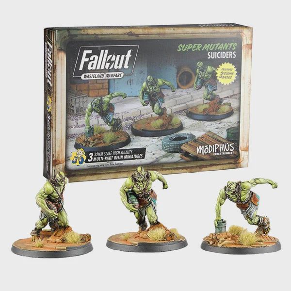 Fallout Wasteland Warfare Super Mutants Suiciders