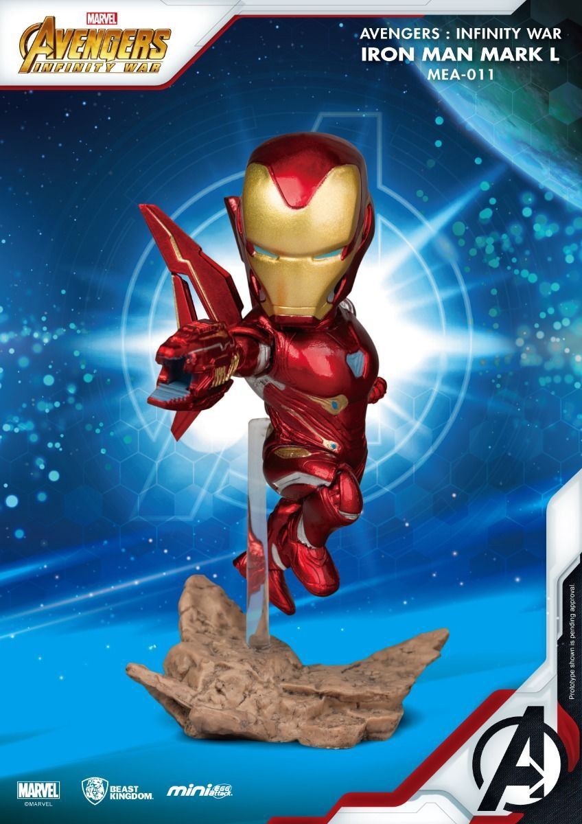 Beast Kingdom Mini Egg Attack Avengers Endgame Iron Man Mark 50
