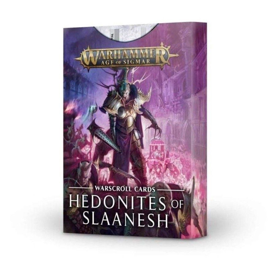 Warscroll Cards: Hedonites of Slaanesh