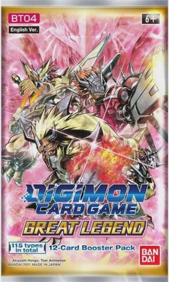 Digimon Card Game Series 04 Great Legend BT04 Booster