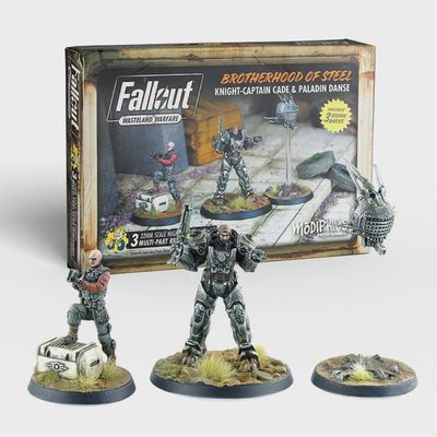 Fallout: Wasteland Warfare - Brotherhood of Steel Knights Captain Cade Paladin Danse