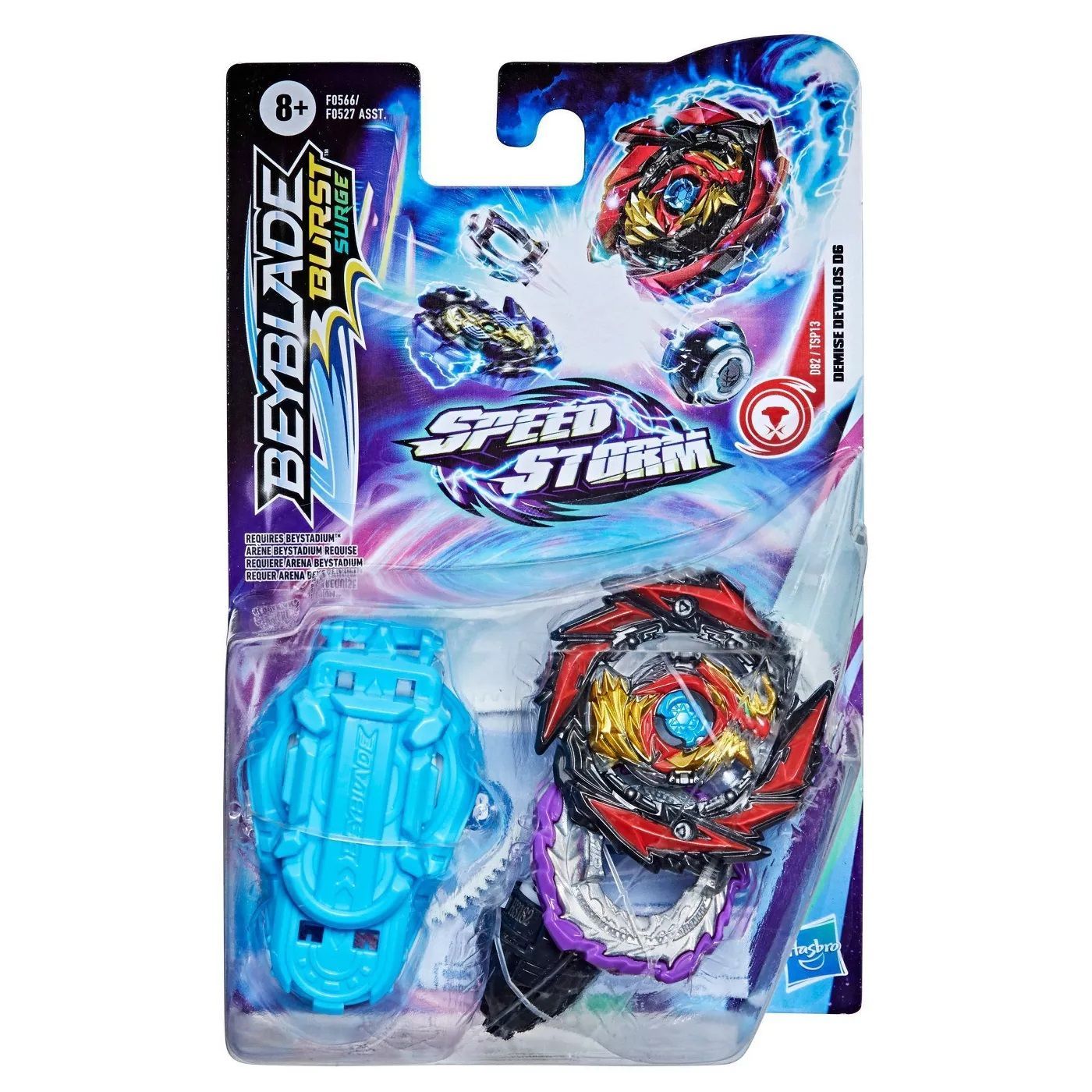 Beyblade Speedstorm Starter Pack - Demise Devolos D6