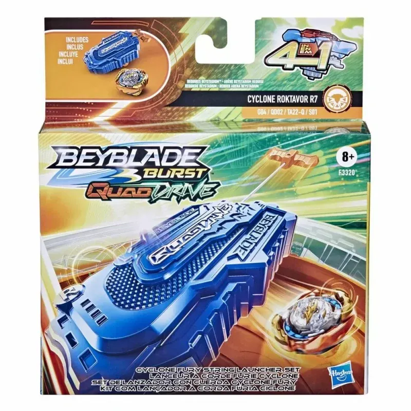 Beyblade Quad Drive Starter Pack - Vanish Fafnir F7 Beyblade Quad Drive Starter Pack - Vanish Fafnir F7