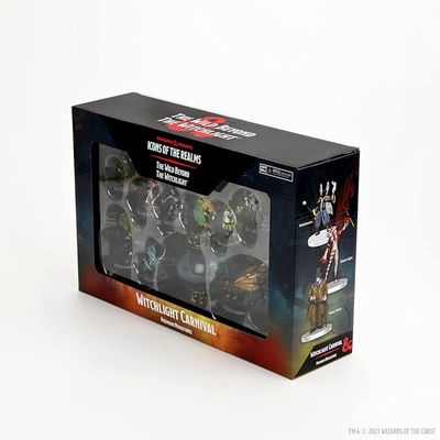 D&amp;D Icons of the Realms Miniatures The Wild Beyond the Witchlight - Witchlight Carnival Premium Set