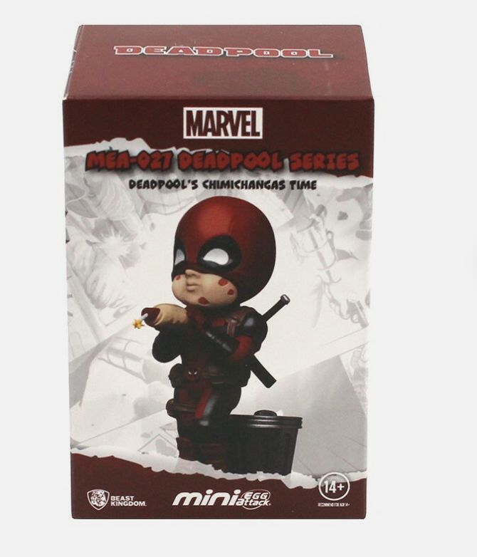 Beast Kingdom Mini Egg Attack Deadpool's Chimichangas Time