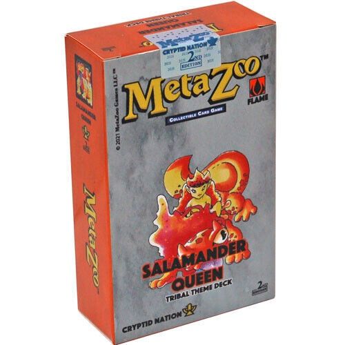 MetaZoo TCG Cryptid Nation 2nd Edition Theme Deck - Salamander Queen