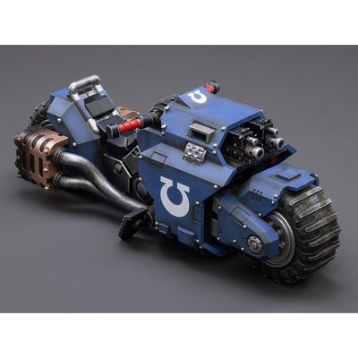 Warhammer Collectibles: 1/18 Scale Space Marines Ultramarines Outriders Warhammer Collectibles: 1/18 Scale Space Marines Ultramarines Outriders