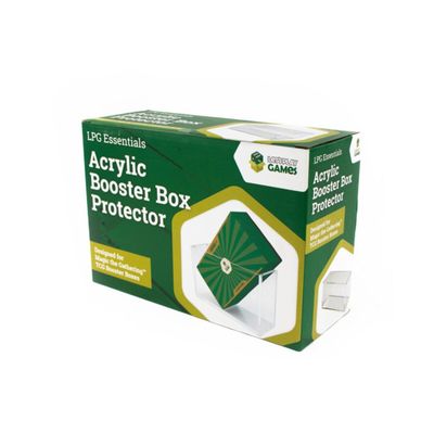 LPG Acrylic Booster Box Protector - MTG Draft Booster Box Size LPG Acrylic Booster Box Protector - MTG Draft Booster Box Size