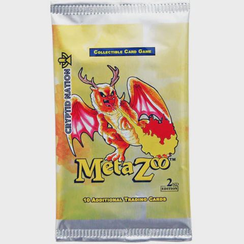 MetaZoo TCG Cryptid Nation 2nd Edition Booster