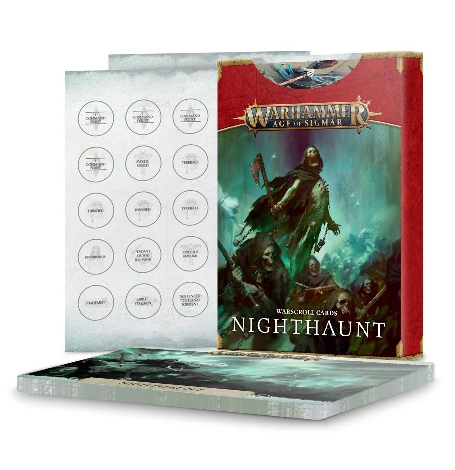 WARSCROLL CARDS: NIGHTHAUNT (ENGLISH)