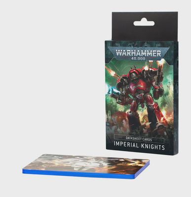 DATACARDS: IMPERIAL KNIGHTS (ENGLISH)
