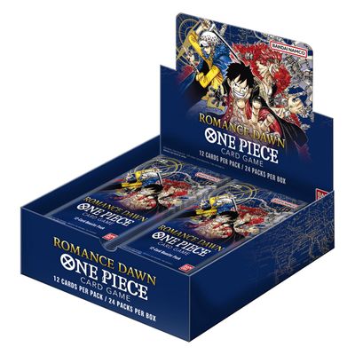 One Piece Card Game OP01 Romance Dawn Booster Display (White Bottom)