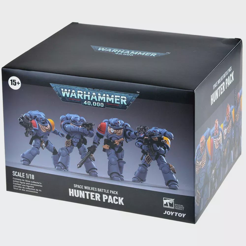 Space Marine Miniatures: 1/18 Scale Space Wolves Battle Hunter Pack Space Marine Miniatures: 1/18 Scale Space Wolves Battle Hunter Pack