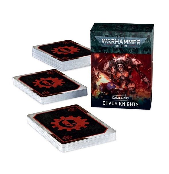 WARHAMMER 40K DATACARDS: CHAOS KNIGHTS (fre)