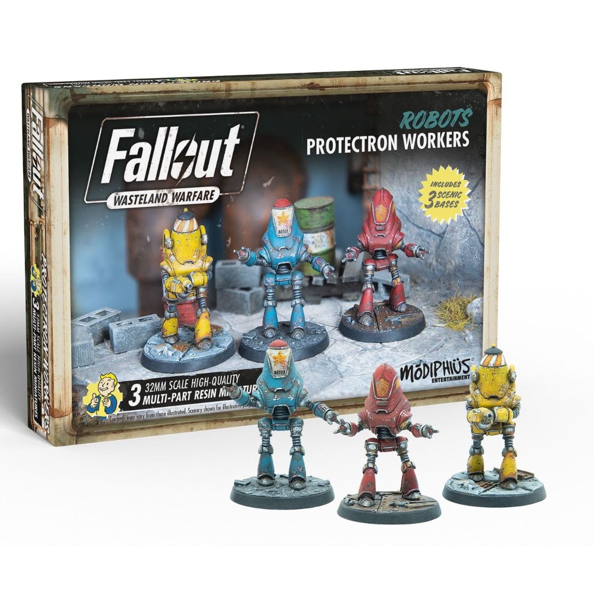 Fallout Wasteland Warfare - Robots: Protectron Workers