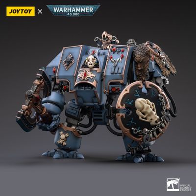 Warhammer Collectibles: 1/18 Scale Space Wolves Venerable Dreadnought Brother Hvor Warhammer Collectibles: 1/18 Scale Space Wolves Venerable Dreadnought Brother Hvor