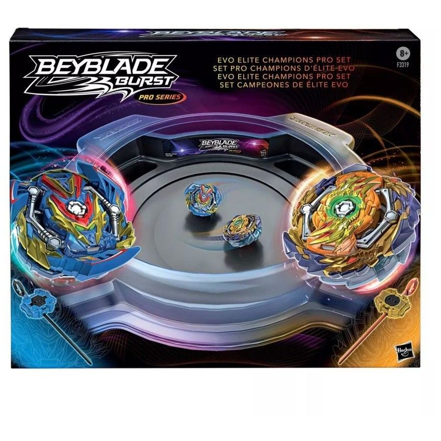 Beyblade Evo Elite Champions Pro Set Beyblade Evo Elite Champions Pro Set