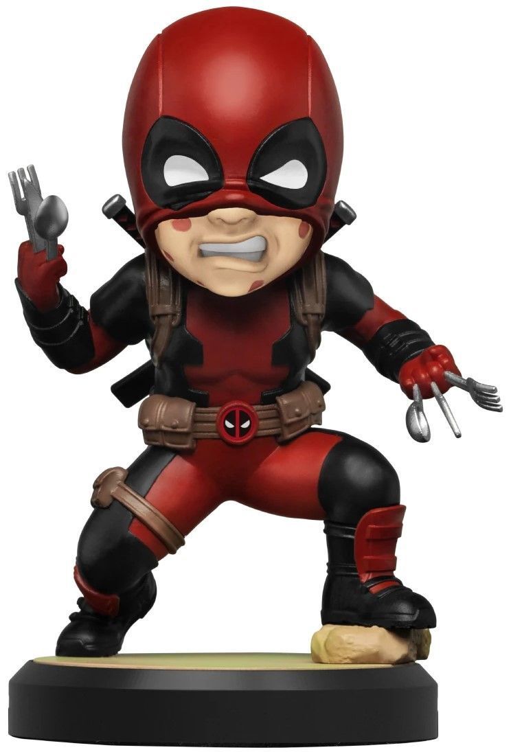 Beast Kingdom Mini Egg Attack Deadpool Imitating Someone?