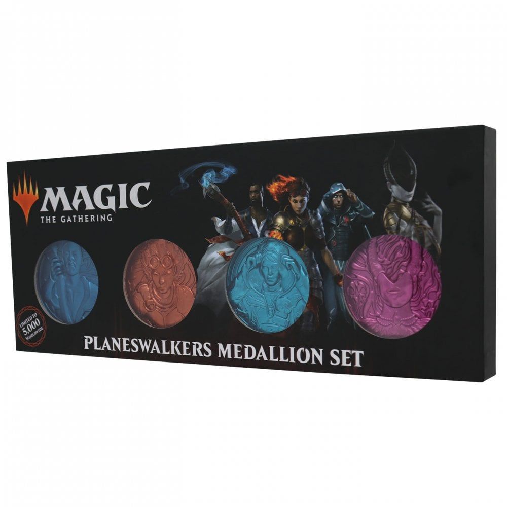 Magic the Gathering Planeswalkers Medallion Set Magic the Gathering Planeswalkers Medallion Set
