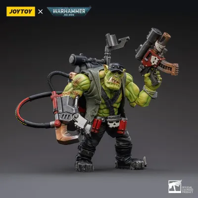 Warhammer Collectibles: 1/18 Scale Ork Kommandos Nob Nazbog Warhammer Collectibles: 1/18 Scale Ork Kommandos Nob Nazbog