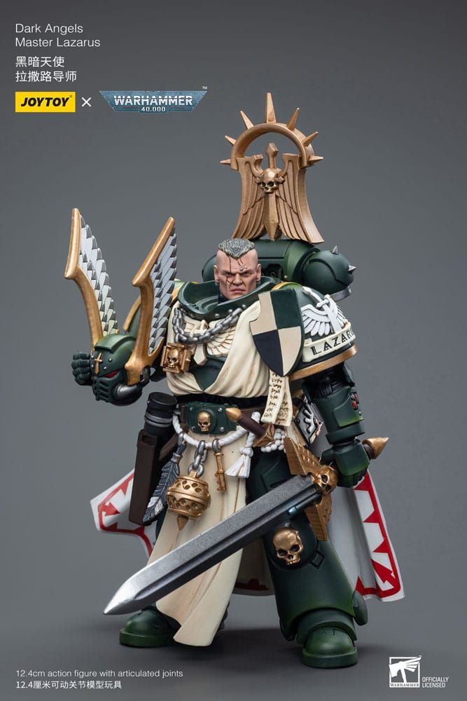 Warhammer Collectibles: 1/18 Scale Dark Angels Master Lazarus Warhammer Collectibles: 1/18 Scale Dark Angels Master Lazarus