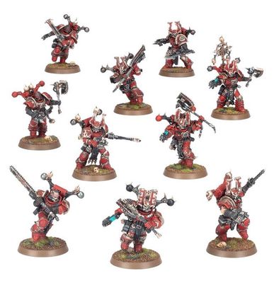 43-10 WORLD EATERS: KHORNE BERSERKERS