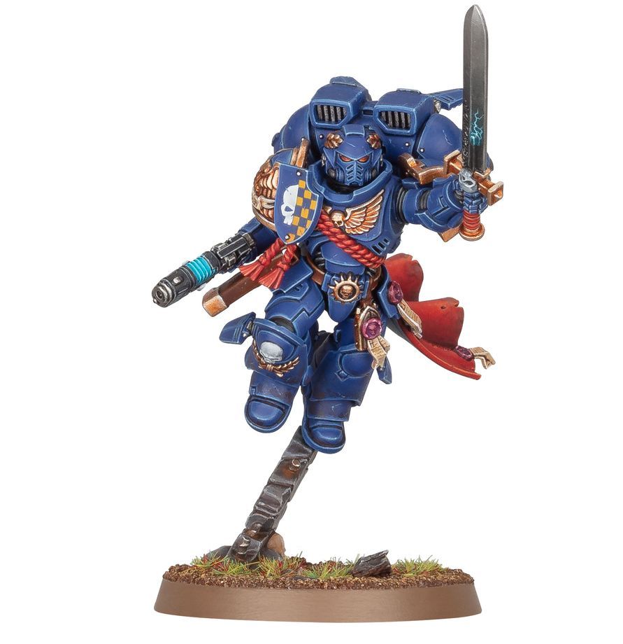48-17 SPACE MARINES: CAPTAIN WITH JUMP PACK 48-17 SPACE MARINES: CAPTAIN WITH JUMP PACK