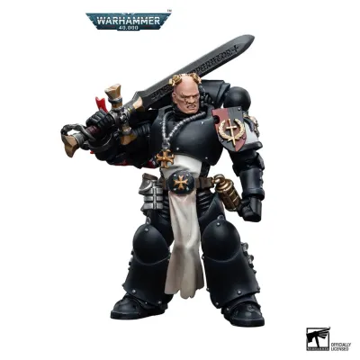 Warhammer Collectibles: 1/18 Scale Black Templars Emperor's Champion Bayard's Revenge Warhammer Collectibles: 1/18 Scale Black Templars Emperor's Champion Bayard's Revenge