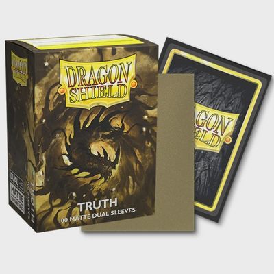 Sleeves - Dragon Shield - Box 100 - Standard Size Dual Matte Truth Sleeves - Dragon Shield - Box 100 - Standard Size Dual Matte Truth