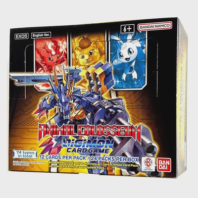 Digimon Card Game Animal Colosseum [EX-05] Booster Display
