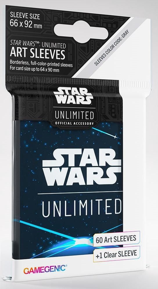 Gamegenic Star Wars Unlimited Art Sleeves Gamegenic Star Wars Unlimited Art Sleeves, Design: Space Blue