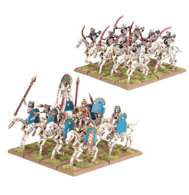 07-10 TOMB KINGS OF KHEMRI: SKELETON HORSEMEN