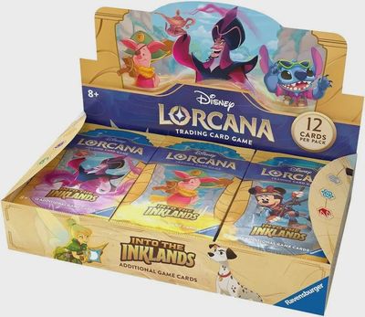 Disney Lorcana S3 Into the Inklands - Booster Display