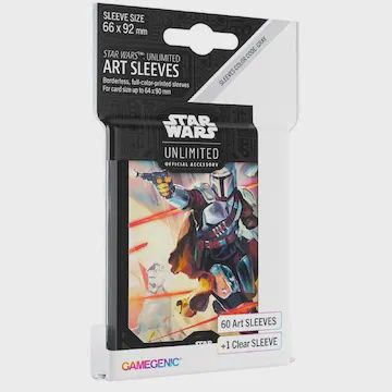 Gamegenic Star Wars Unlimited Art Sleeves - Mandalorian