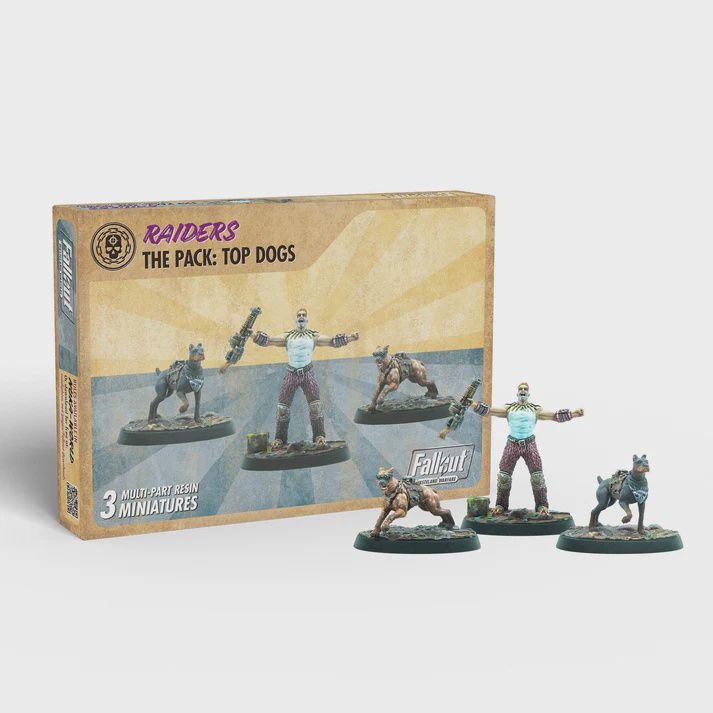 Fallout: wasteland Warfare - Raiders - Pack Top Dogs