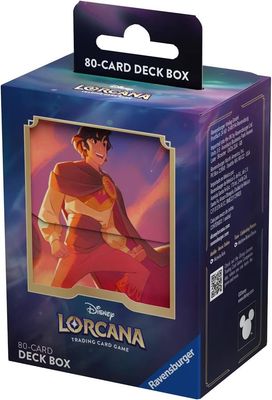 Disney Lorcana S5 Shimmering Skies Deck Box - Aladdin