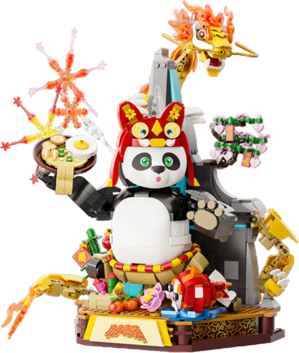 Kung Fu Panda - Dragon Warrior "Spring Festival" Special Edition Figure