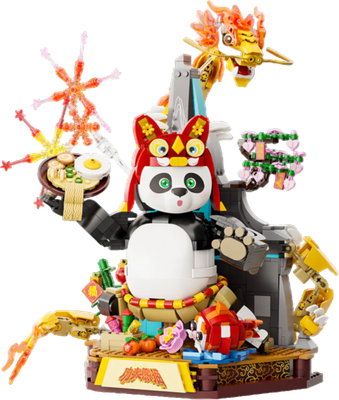 Kung Fu Panda - Dragon Warrior "Spring Festival" Special Edition Figure