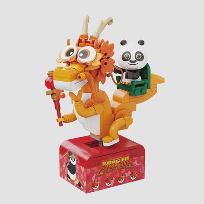Kung Fu Panda - Po on SKatekart FIgure (186pcs)